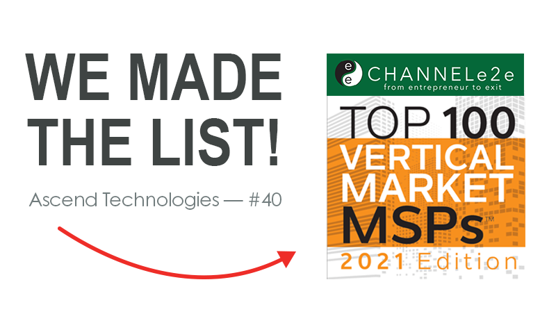 ChannelE2E Top 100 Vertical Market MSPs