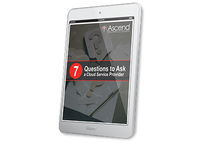 7 Questions to ask a Cloud Service Provider