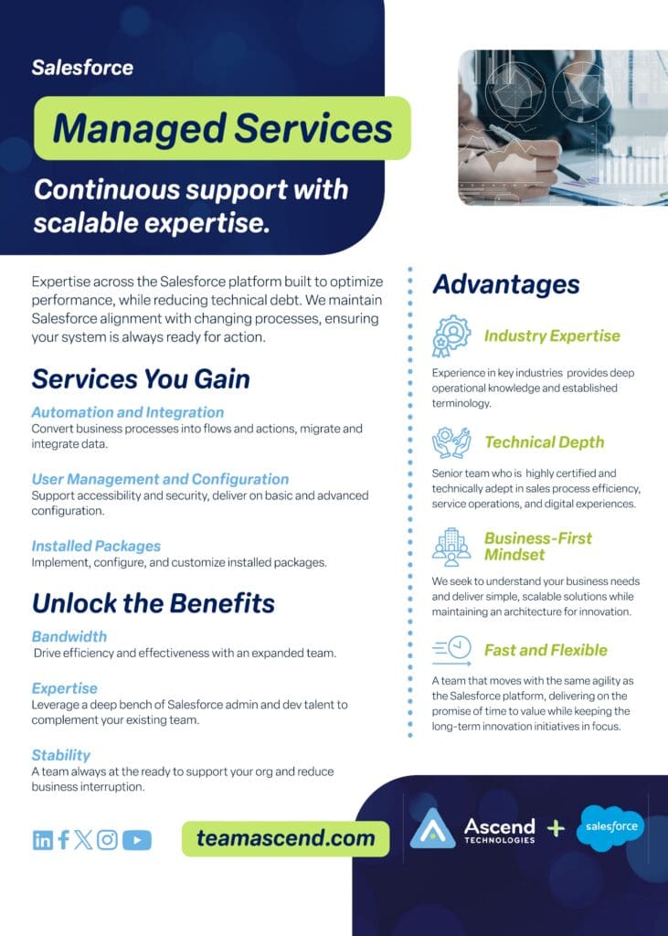 Salesforce Managed Services