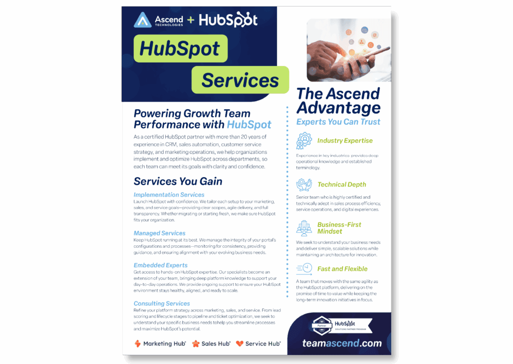 HubSpot Service Sheet