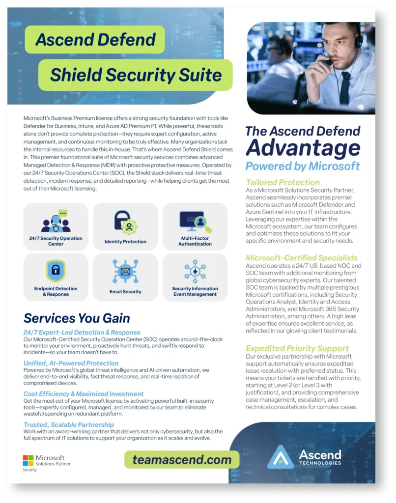 Ascend Defend Shield